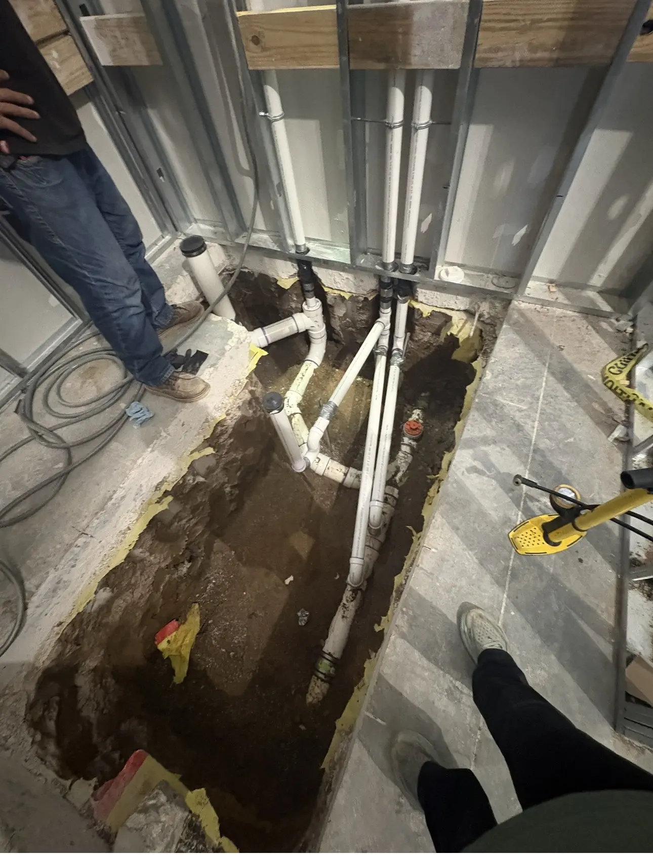Underground Rough-In
